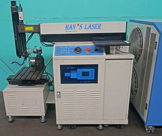 Quality #LTSG-45KVA, Laser Welding System w/Chiller, Water Cooled, 11.81" x 11.81" x 11.81" Table, 300 Watts - Image 8