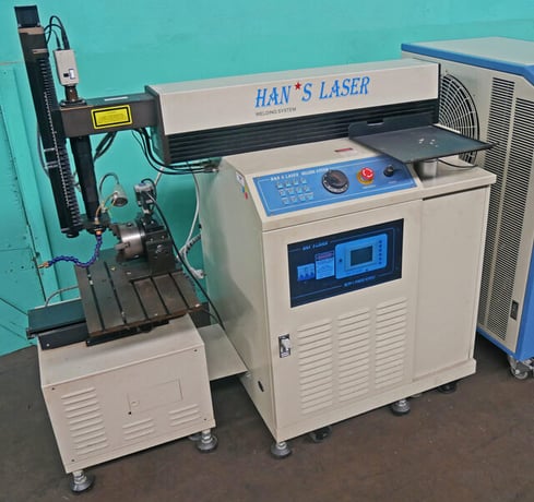 Quality #LTSG-45KVA, Laser Welding System w/Chiller, Water Cooled, 11.81" x 11.81" x 11.81" Table, 300 Watts - Image 9
