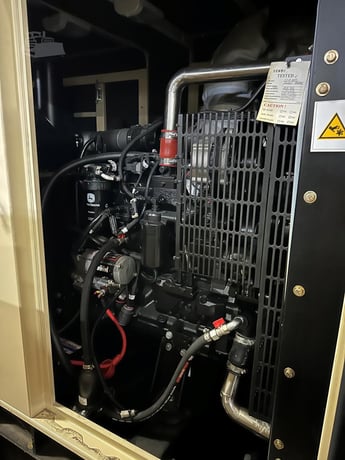 115 KW Aksa, stationary generator set, 1-phase, John Deere 4045 engine - Image 7