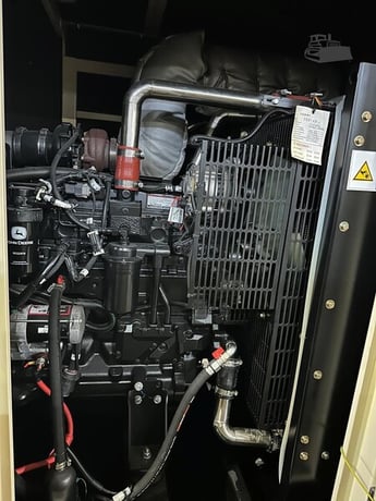 115 KW Aksa, stationary generator set, 1-phase, John Deere 4045 engine - Image 9