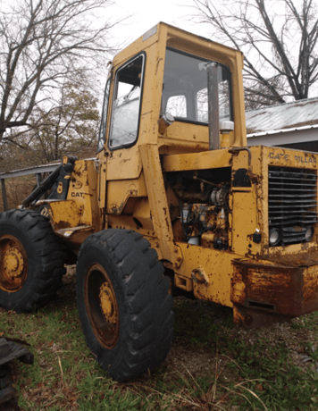Caterpillar #IT12, Wheel Loader, QA bucket & forks - Image 1