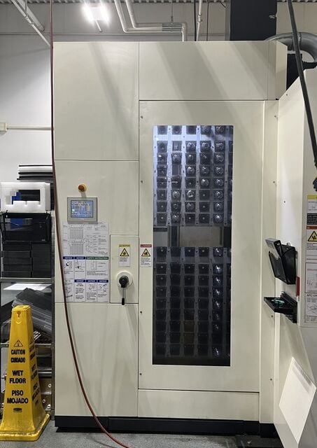 Makino #A51NX, horizontal machining center, 22" X, 25.2" Y, 25.2" Z, 14000 RPM, 133 automatic tool changer - Image 5