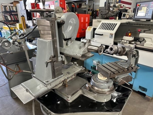 Pratt & Whitney #R-6, Tool & Radius Grinder, 4.5" flute, 10-7/8" x 6-7/16" table, 3.25" adj - Image 5