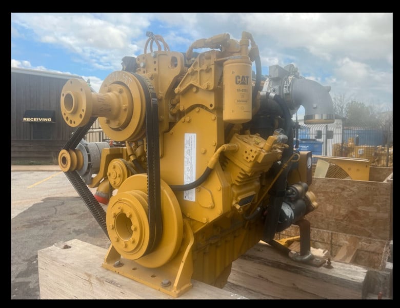 350 HP Caterpillar #C-9, Complete Diesel Engine, 2200 RPM, sound attenuated enclosure 1, Tier 3 emissions - Image 1