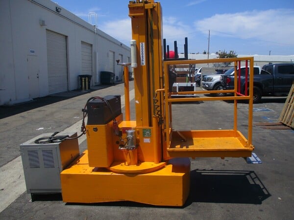 500 lb. Lift-A-Loft #VAL-3-20, " Vert-A-Lift" platform lift, 19' 5" lift height - Image 1