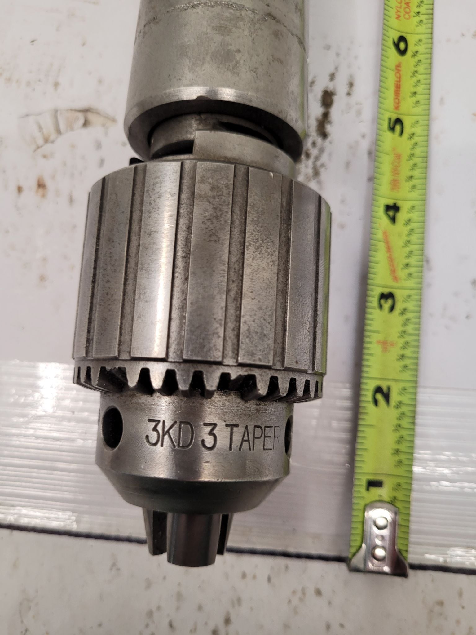 Jacobs #3KD, Chuck, 1/8"-5/8" Capacity, 3 Taper, w/29-38 mm capacity Micro Fine Adjust Boring Head - Image 3