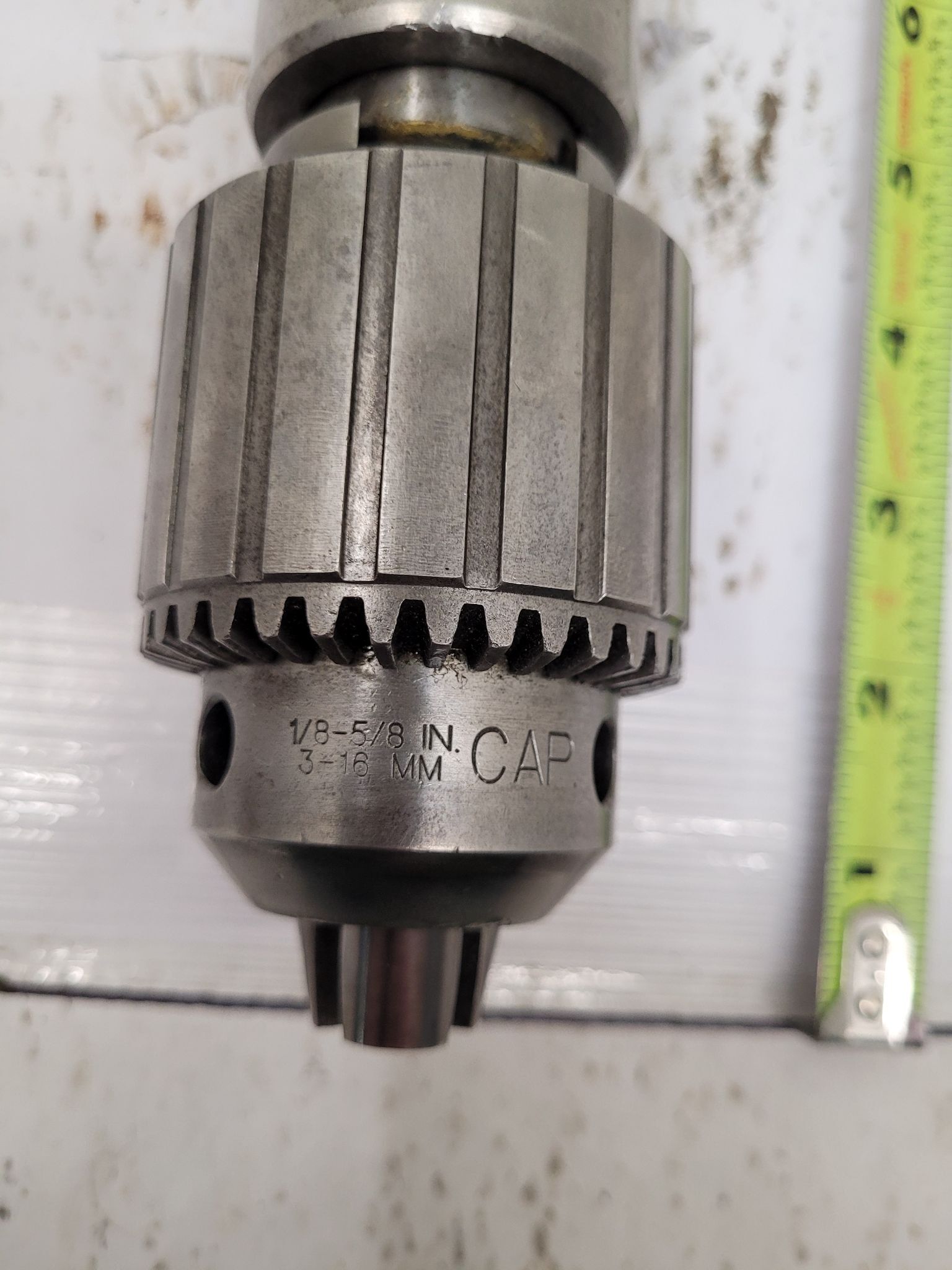 Jacobs #3KD, Chuck, 1/8"-5/8" Capacity, 3 Taper, w/29-38 mm capacity Micro Fine Adjust Boring Head - Image 4