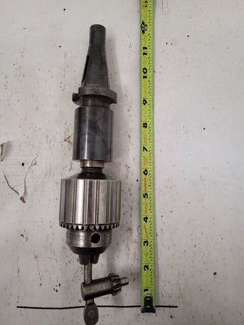 Jacobs #14N, Super Chuck, No.14N, 0-1/2" capacity, w/ #3 Morse Taper on BT30 Holder - Image 2