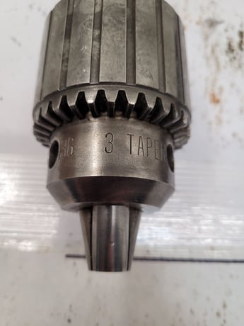 Jacobs, Drill Chucks, (1) 0-12" capacity, (1) 0-3/8" capacity & (1) 5-20 mm capacity, #4 Morse Taper, Set of 3 - Image 3