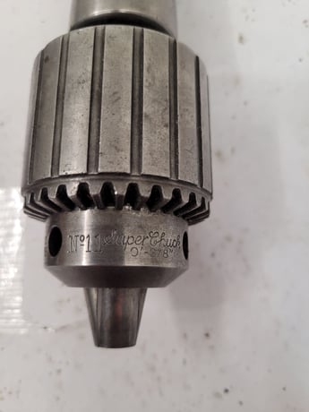 Jacobs, Drill Chucks, (1) 0-12" capacity, (1) 0-3/8" capacity & (1) 5-20 mm capacity, #4 Morse Taper, Set of 3 - Image 5