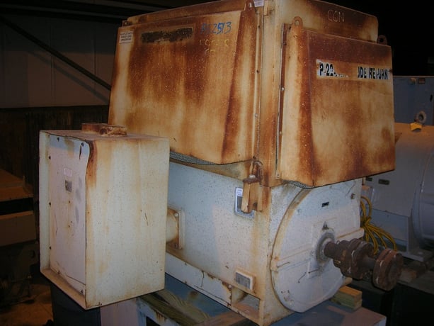 800 HP 3565 RPM Louis Allis, Frame 7110, weather protected enclosure type 2, BB, 575/600 Volts - Image 1
