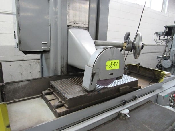 16" x 36" Gallmeyer & Livingston #5712, horizontal surface grinder, 14" x 1.5" x 5" wheel, 7.5 HP, Neutrofier - Image 4
