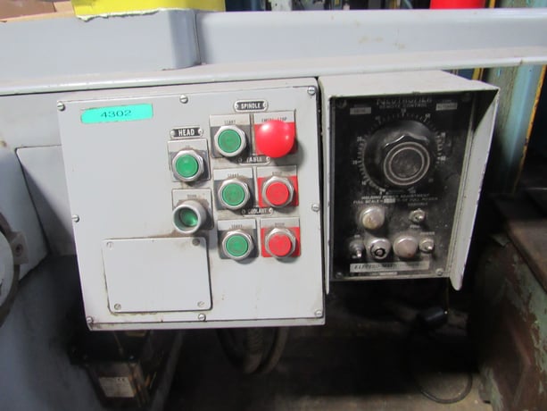 16" x 36" Gallmeyer & Livingston #5712, horizontal surface grinder, 14" x 1.5" x 5" wheel, 7.5 HP, Neutrofier - Image 8