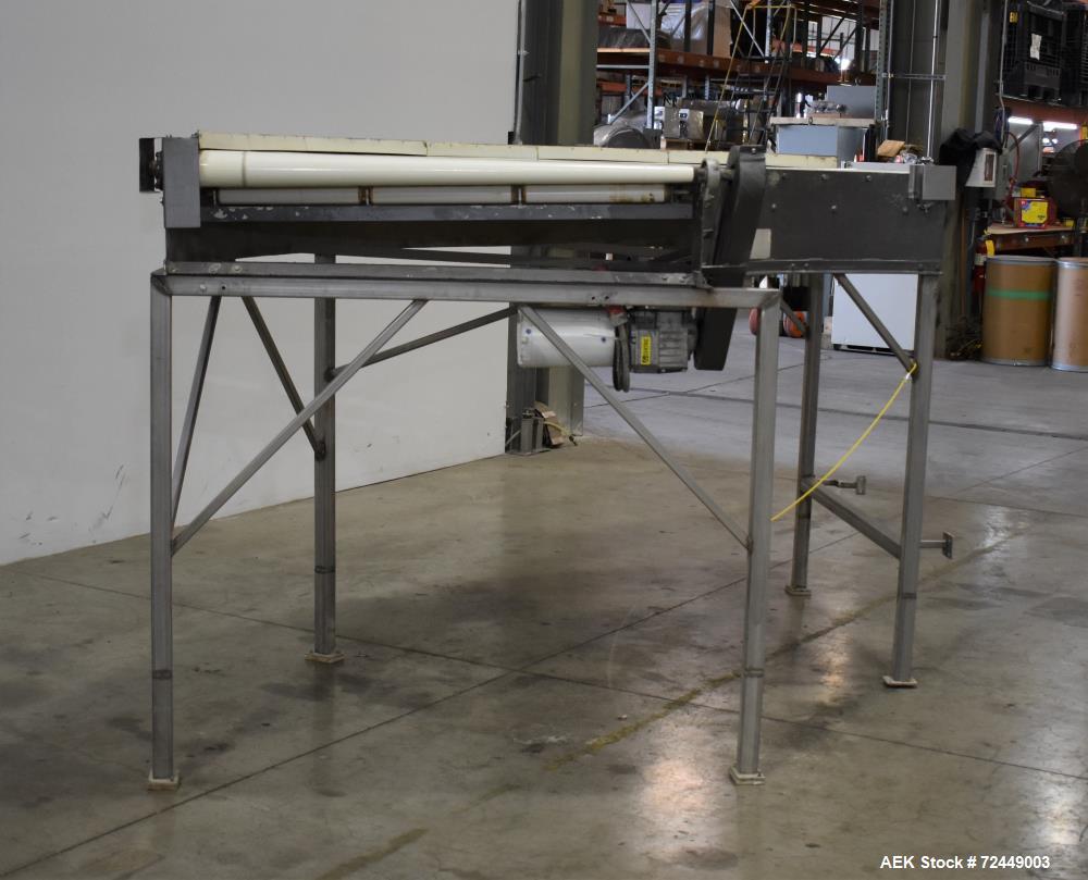 49.5" wide, Portec, #LC-3848, 90&deg; Belt Conveyor, 1 Hp, 1725 RPM, frame mount - Image 3