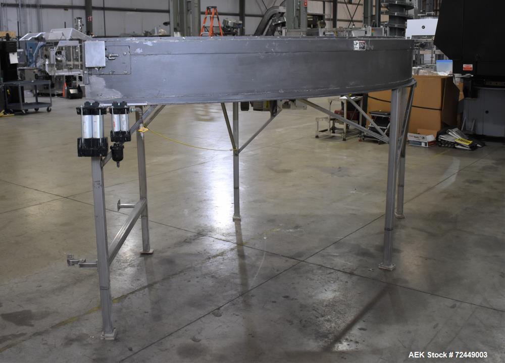 49.5" wide, Portec, #LC-3848, 90&deg; Belt Conveyor, 1 Hp, 1725 RPM, frame mount - Image 5