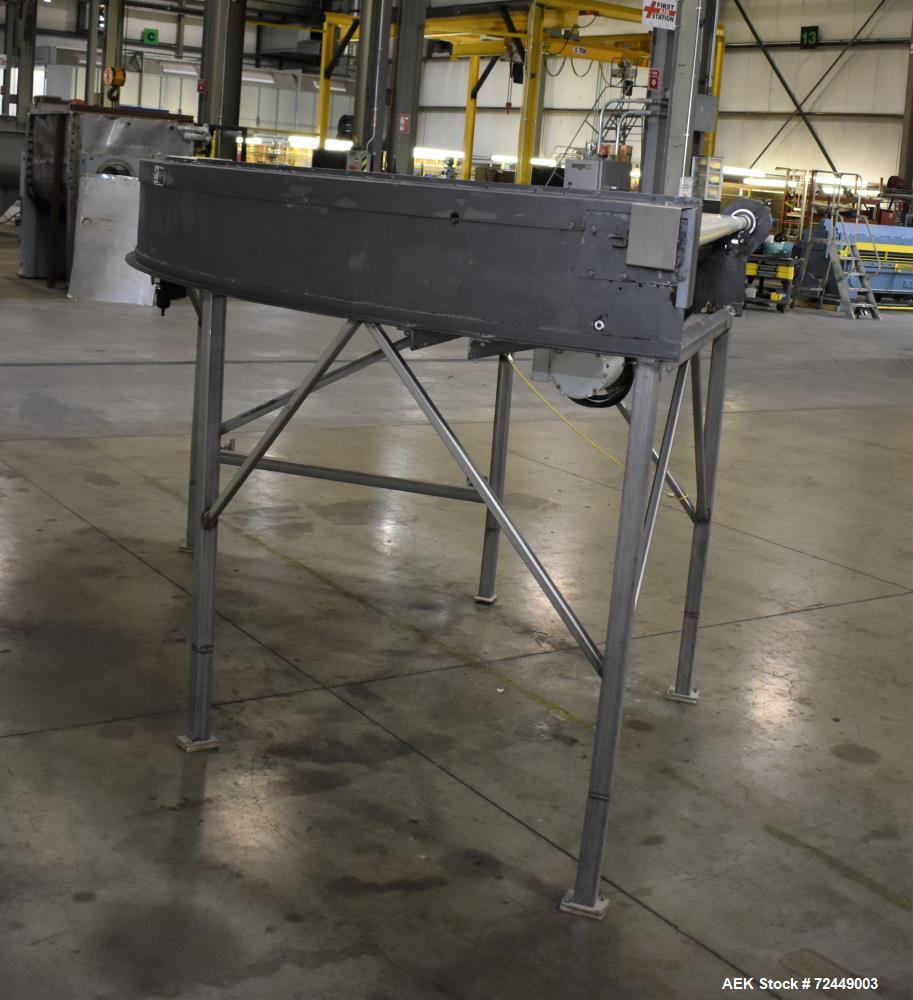 49.5" wide, Portec, #LC-3848, 90&deg; Belt Conveyor, 1 Hp, 1725 RPM, frame mount - Image 6