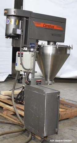 All-Fill #B-300, Auger Filler, 120 RPM, 50 lbs. max, 22" diameter x 21-1/2" H, 1.5 HP, 1140 RPM, Cerebus II - Image 4