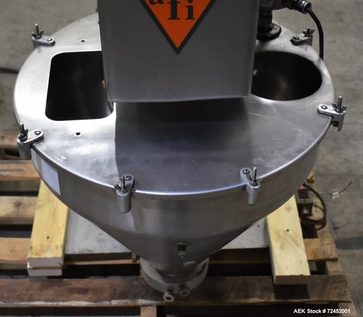All-Fill #B-300, Auger Filler, 120 RPM, 50 lbs. max, 22" diameter x 21-1/2" H, 1.5 HP, 1140 RPM, Cerebus II - Image 7