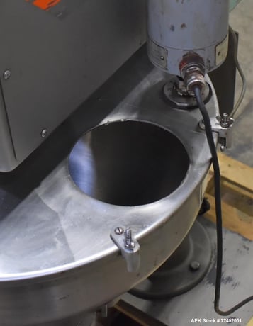 All-Fill #B-300, Auger Filler, 120 RPM, 50 lbs. max, 22" diameter x 21-1/2" H, 1.5 HP, 1140 RPM, Cerebus II - Image 9