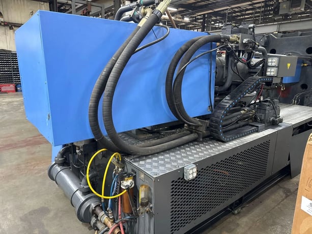 1124 Ton, 155 oz., Haitian #MA-10000/8400, horizontal injection molding machine, 45.67" x 45.67" tie bar - Image 4