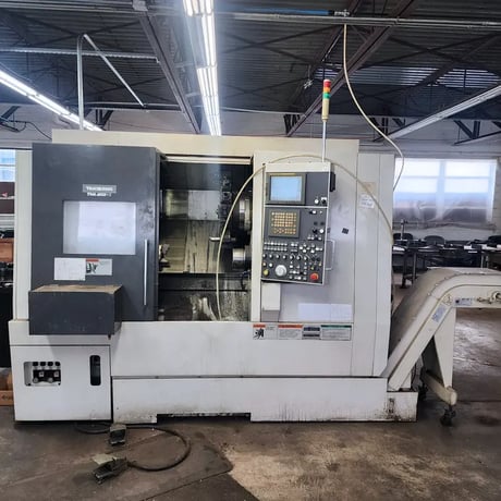 Takisawa #TNR-200YS, CNC Lathe, 8" Main Chuck, 2.6" Left Bar Capacity, 8.66" diameter Turn, L3:10"/L5:17.87" - Image 1