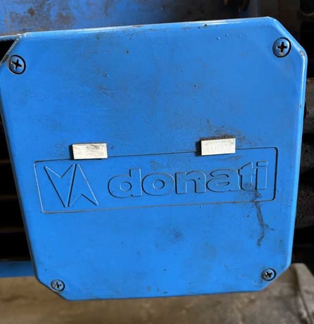 10 Ton, Donati, crane hoist, 128" under hook, hand pendant Control - Image 5