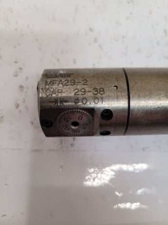 MST #A40-MFA29-105, w/ Micro Head Fine Adjust Boring Head - Image 6
