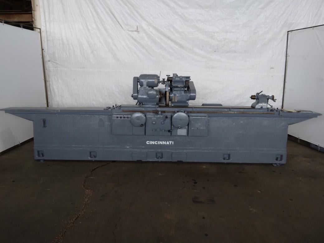 16" x 72" Cincinnati, universal cylindrical grinder, 30" x 3" x 12" wheel, automatic infeed, coolant, swivel - Image 1