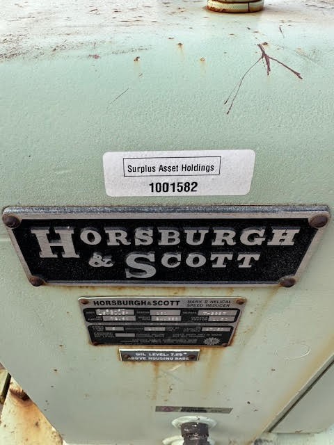 73.50 HP @ 34 Input RPM, Horsburgh & Scott #Mark-II, 1.00 :1 Ratio, SN#T-2867, 1.5 service factor - Image 3