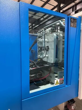 394 Ton, 13.9 oz., Krauss Maffei #Multinject-CXZ350-1000/380, horizontal plastic injection molder, 52" DL - Image 2