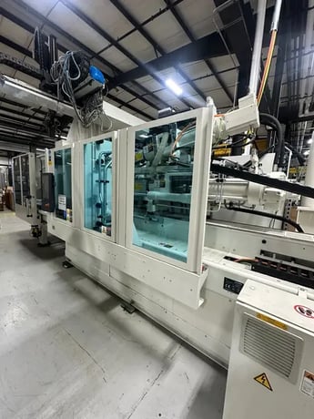 394 Ton, 13.9 oz., Krauss Maffei #Multinject-CXZ350-1000/380, horizontal plastic injection molder, 52" DL - Image 10