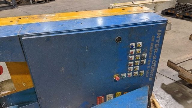 Inter-Source, chip shredder & wringing system, 36", pushbutton control panel - Image 5