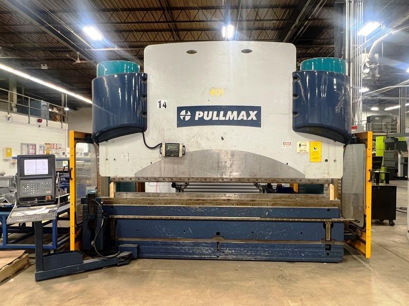 143 Ton, Pullmax Ursviken #Optiflex-130x82-3.1, 8-Axis CNC hydraulic press brake, 11.5'OA, 122" between - Image 1