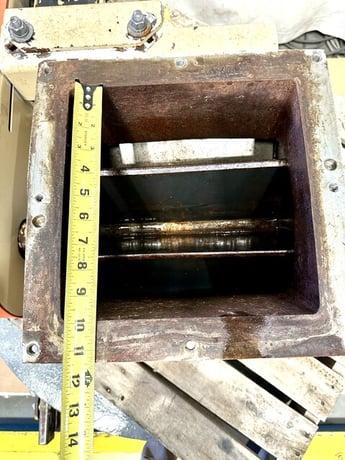 10" x 10" Mac #HD12x10, rotary airlock, Carbon steel, 1 HP, 1750 RPM - Image 5