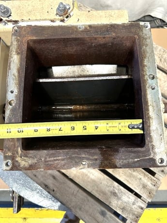 10" x 10" Mac #HD12x10, rotary airlock, Carbon steel, 1 HP, 1750 RPM - Image 6