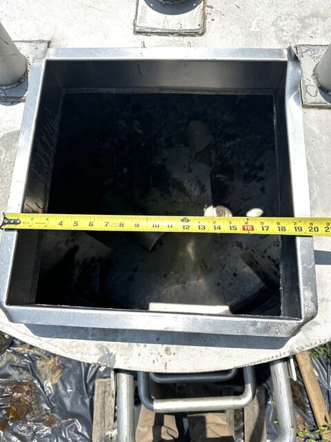 600 gallon Stainless liquids tank, 60" dia. x 50" high - Image 7
