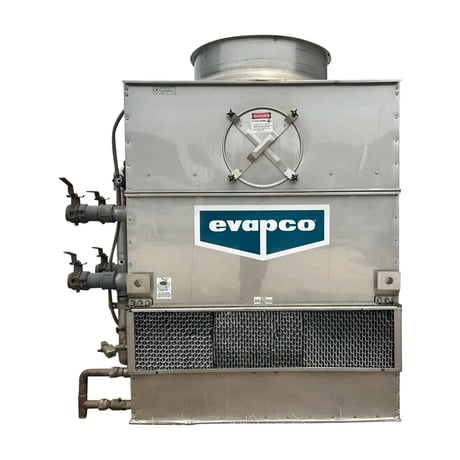 22 Ton, Evapco #ATW-22A, Closed Circuit Cooling Tower, 96 GPM, 400 PSIG Coil, 5 HP Fan, 3/4 HP Spray Pump - Image 1