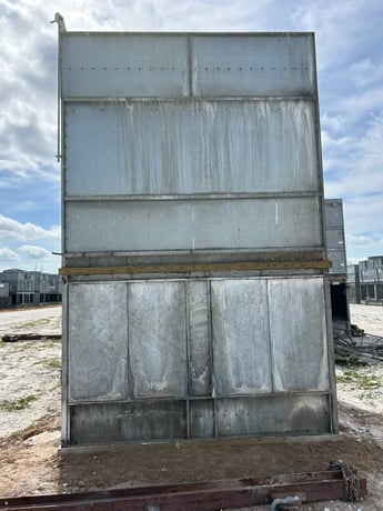 885 Ton, Frick #IDC-3540-4-Q, Evaporative Condenser, 627.65 Ton Ammonia, 143820 CFM, 27.35 cu.ft. Coil, 300 - Image 8