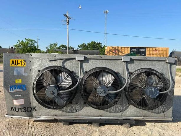 3 Fans, Krack #DTX3S-720-DXA-A-LH, Ammonia Evaporator Coil, 6 TR, Low Temperature, Wet or Frosted Coil, 13800 - Image 3