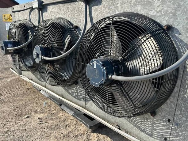 3 Fans, Krack #DTX3S-720-DXA-A-LH, Ammonia Evaporator Coil, 6 TR, Low Temperature, Wet or Frosted Coil, 13800 - Image 7