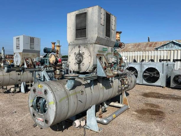 200 HP Frick #RWB-II-177, Rotary Screw Compressor Package, R-290, 300 psig & 3600 RPM Package, 400 psig & - Image 6