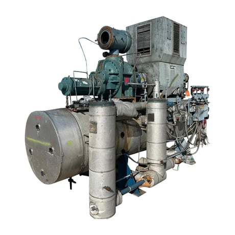 500 HP Frick #RWB-II-177, Rotary Screw Compressor Package, R-290, 300 psig & 3600 RPM Package, 400 psig & - Image 2