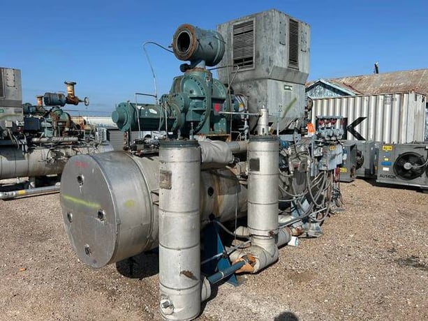 500 HP Frick #RWB-II-177, Rotary Screw Compressor Package, R-290, 300 psig & 3600 RPM Package, 400 psig & - Image 4