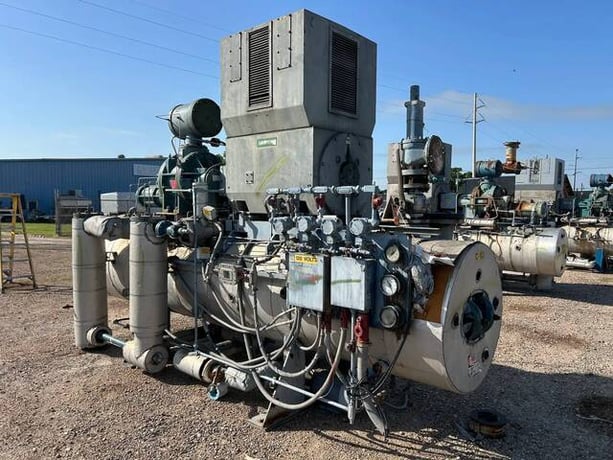 500 HP Frick #RWB-II-177, Rotary Screw Compressor Package, R-290, 300 psig & 3600 RPM Package, 400 psig & - Image 10