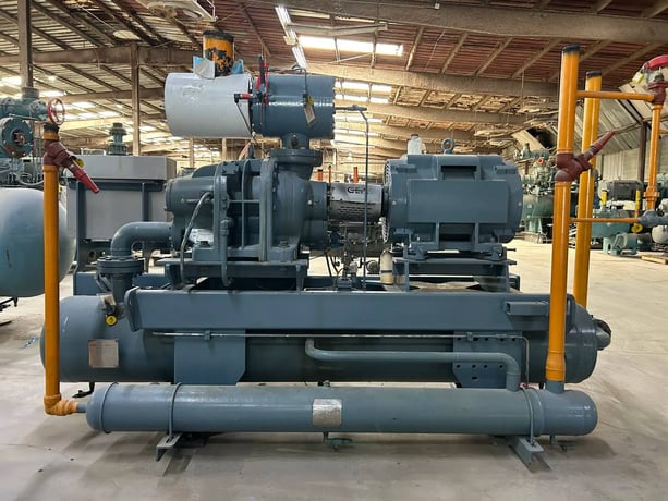 300 HP GEA #230GLX, Rotary Screw Compressor Package, R-717, 620 psig & 3600 RPM Package & Compressor, 460 V - Image 6