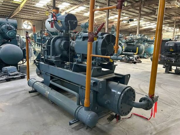 300 HP GEA #230GLX, Rotary Screw Compressor Package, R-717, 620 psig & 3600 RPM Package & Compressor, 460 V - Image 7
