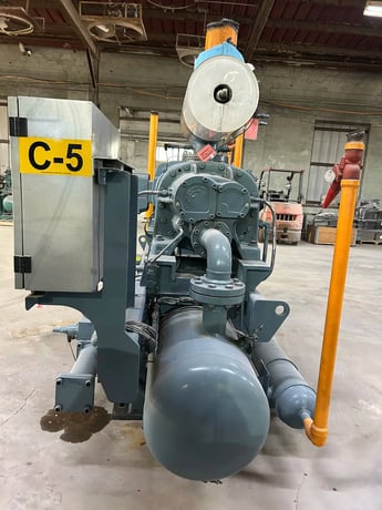 300 HP GEA #230GLX, Rotary Screw Compressor Package, R-717, 620 psig & 3600 RPM Package & Compressor, 460 V - Image 10