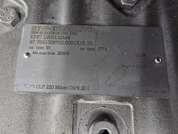 Maag #EX50-6-GU, Melt Pump, w/Control Panel, 454 kg/hr. capacity, 800-1000 psi Suction, 2300-3000 psi - Image 3