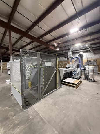 Allegheny Bradford, Shredder & Baler System, 20" Cutting Assembly, 72" L x 30" width x 40" H Bale Size, 1500 - Image 1