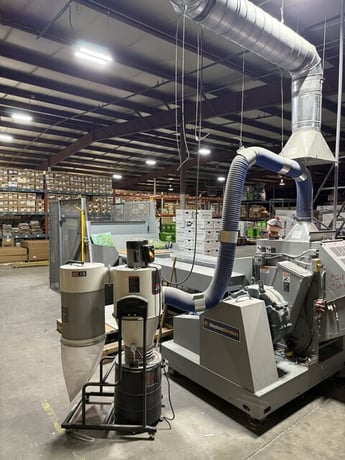 Allegheny Bradford, Shredder & Baler System, 20" Cutting Assembly, 72" L x 30" width x 40" H Bale Size, 1500 - Image 4
